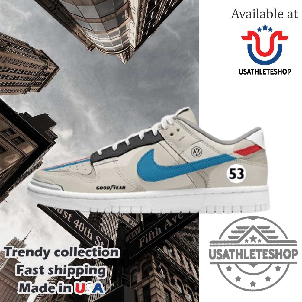 "Explore Exclusive 2025 Sneakers: Jurassic, Herbie, Keyshia, PSG, Star Trek" 3 Herbie Fully Loaded Dunk Sneakers Raceready Style With A Classic Twist
