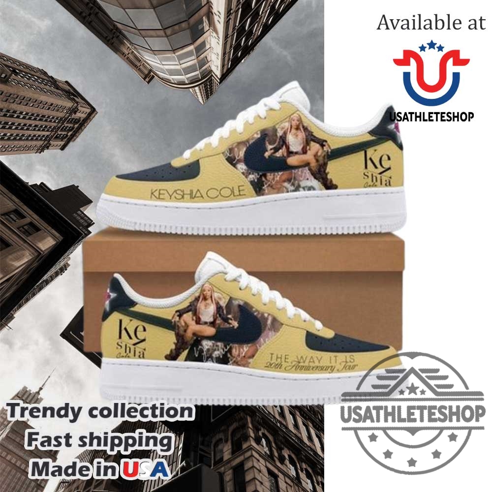 "Explore Exclusive 2025 Sneakers: Jurassic, Herbie, Keyshia, PSG, Star Trek" 4 Keyshia Cole 20Th Anniversary Nike Air Force 1 Step Into Legend With This Iconic Sneaker