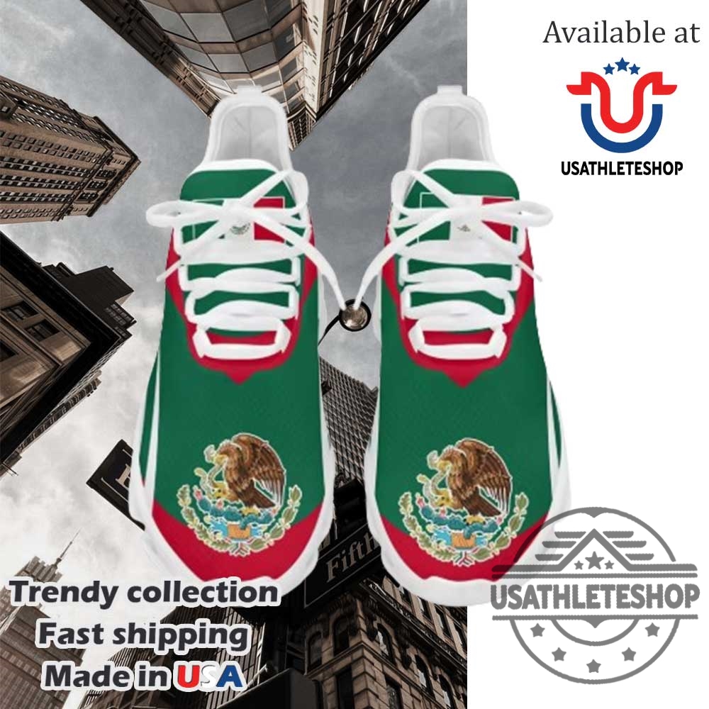 Custom Mexico Flag Running Shoes Wear Your Pride Personalize Your Stride 3 Custom Mexico Flag Running Shoes: Wear Your Pride, Personalize Your Stride!