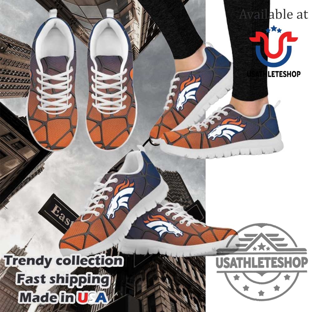 "Explore Exclusive 2025 Sneakers: Jurassic, Herbie, Keyshia, PSG, Star Trek" 13 Denver Broncos Gradient Air Cushion Sneakers Ride In Style With Bronco Pride