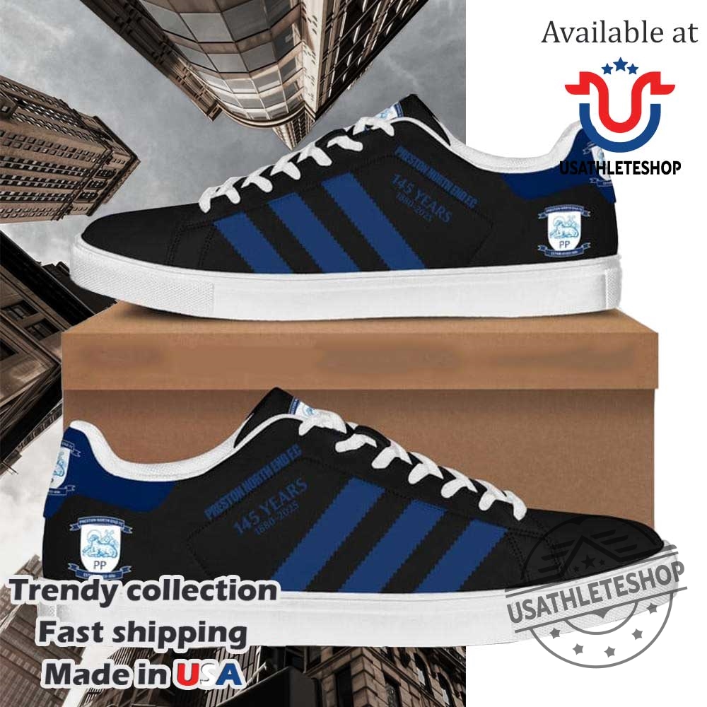 Preston North End Fc 145 Years Anniversary Special Stan Smith Shoes White Sole