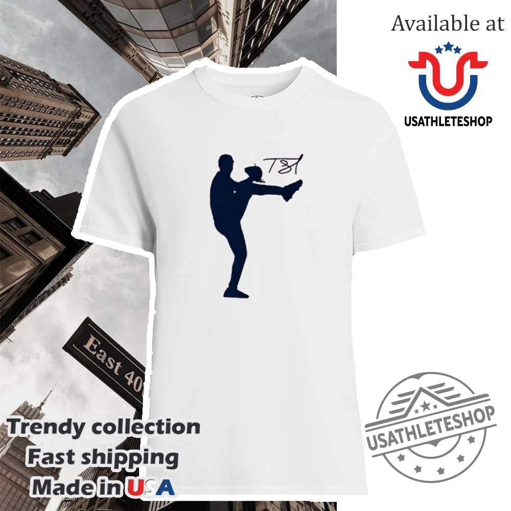 "Celebrate With Unique Anniversary Shoes and Commemorative Sports Shirts" 4 Tarik Skubal Silhouette Player Baseball Signature Shirt