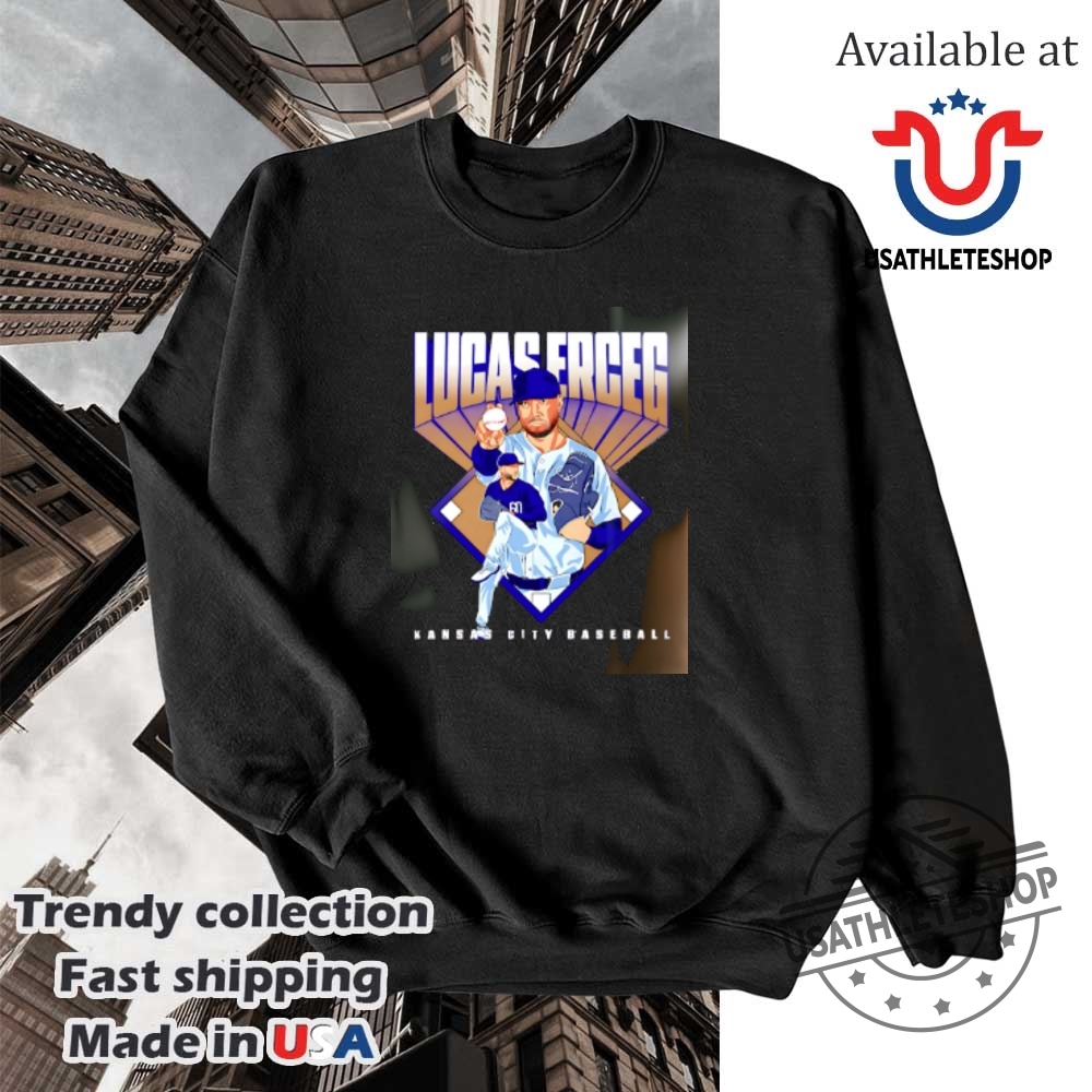 Lucas Erceg Kansas City Baseball Diamond Shirt 5 Lucas erceg Kansas city baseball diamond shirt