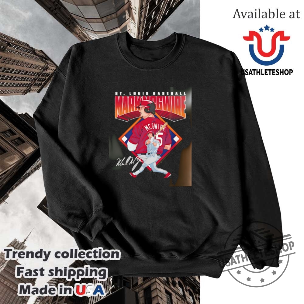 Mark Mcgwire St. Louis Baseball Diamond Shirt 5 Mark mcgwire st. louis baseball diamond shirt