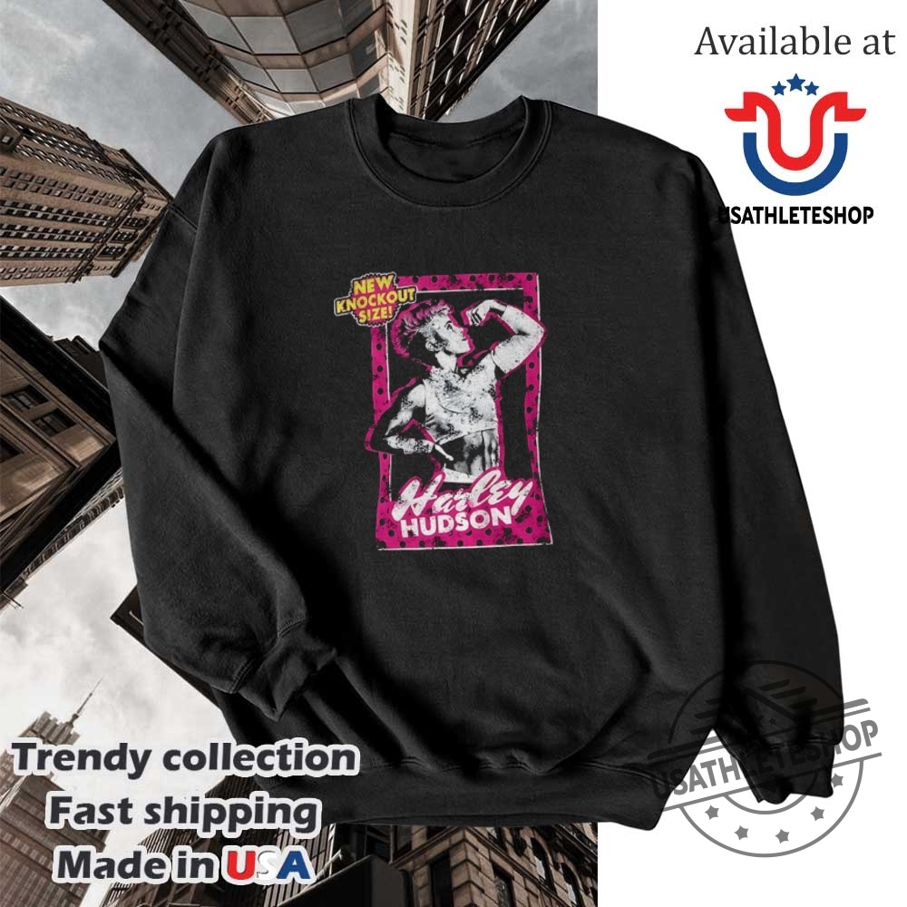 Harley Hudson New Knockout Size Portrait Shirt 5 Harley Hudson New Knockout Size portrait shirt