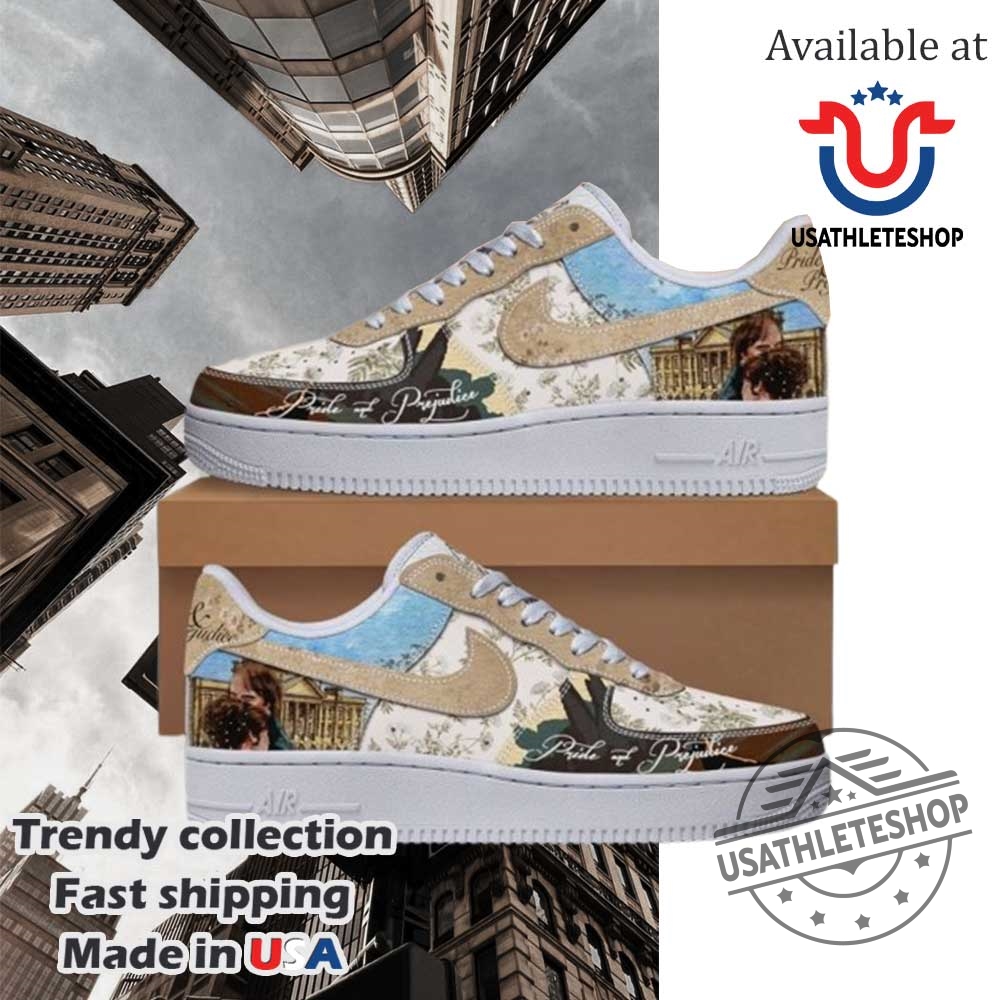 "Celebrate With Unique Anniversary Shoes and Commemorative Sports Shirts" 24 Pride And Prejudice Nike Air Force 1 Shoes