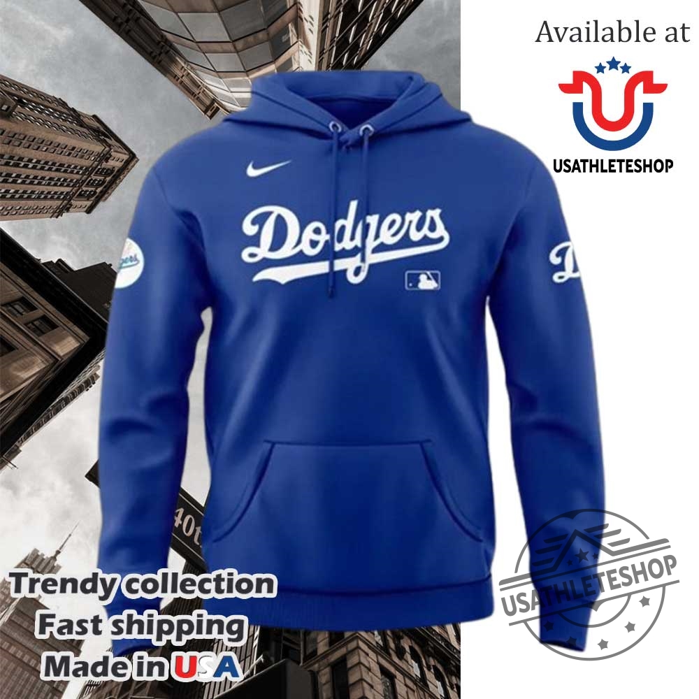 2025 Los Angeles Dodgers Blue Hoodie 4 2025 Los Angeles Dodgers Blue Hoodie