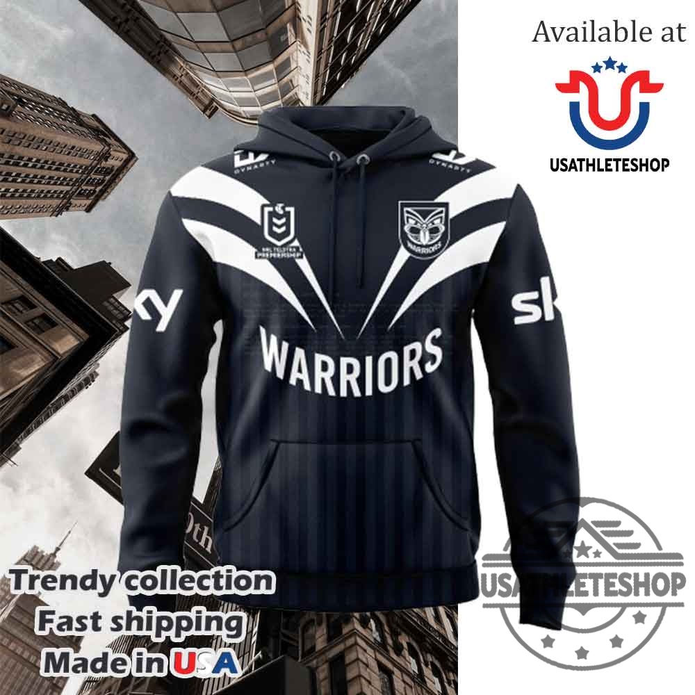 One Nz Warriors Bluey And Bingo Black Hoodie 6 One NZ Warriors Bluey and Bingo Black Hoodie