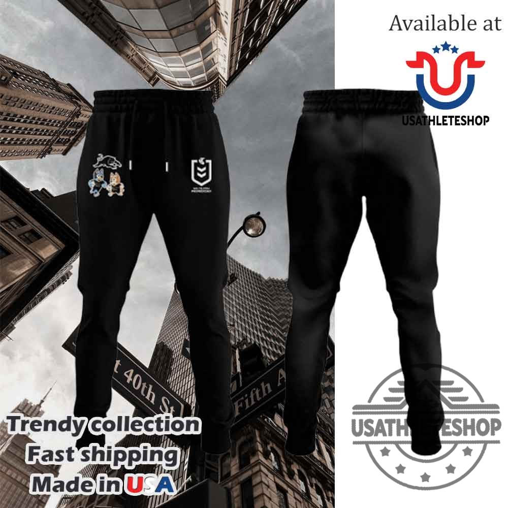 Penrith Panthers Bluey And Bingo Hoodie 7 Penrith Panthers Bluey and Bingo Hoodie