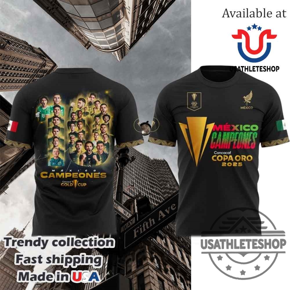 "Top 5 Must-Have 2025 Sports T-Shirts and Hoodies Revealed" 12 Camiseta Del Campeon De La Copa Oro De La Concacaf Mexico 2025