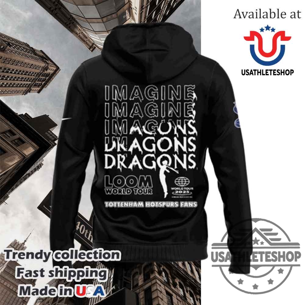 Tottenham Hotspus X Imagine Dragons Hoodie 4 Tottenham Hotspus x Imagine Dragons Hoodie