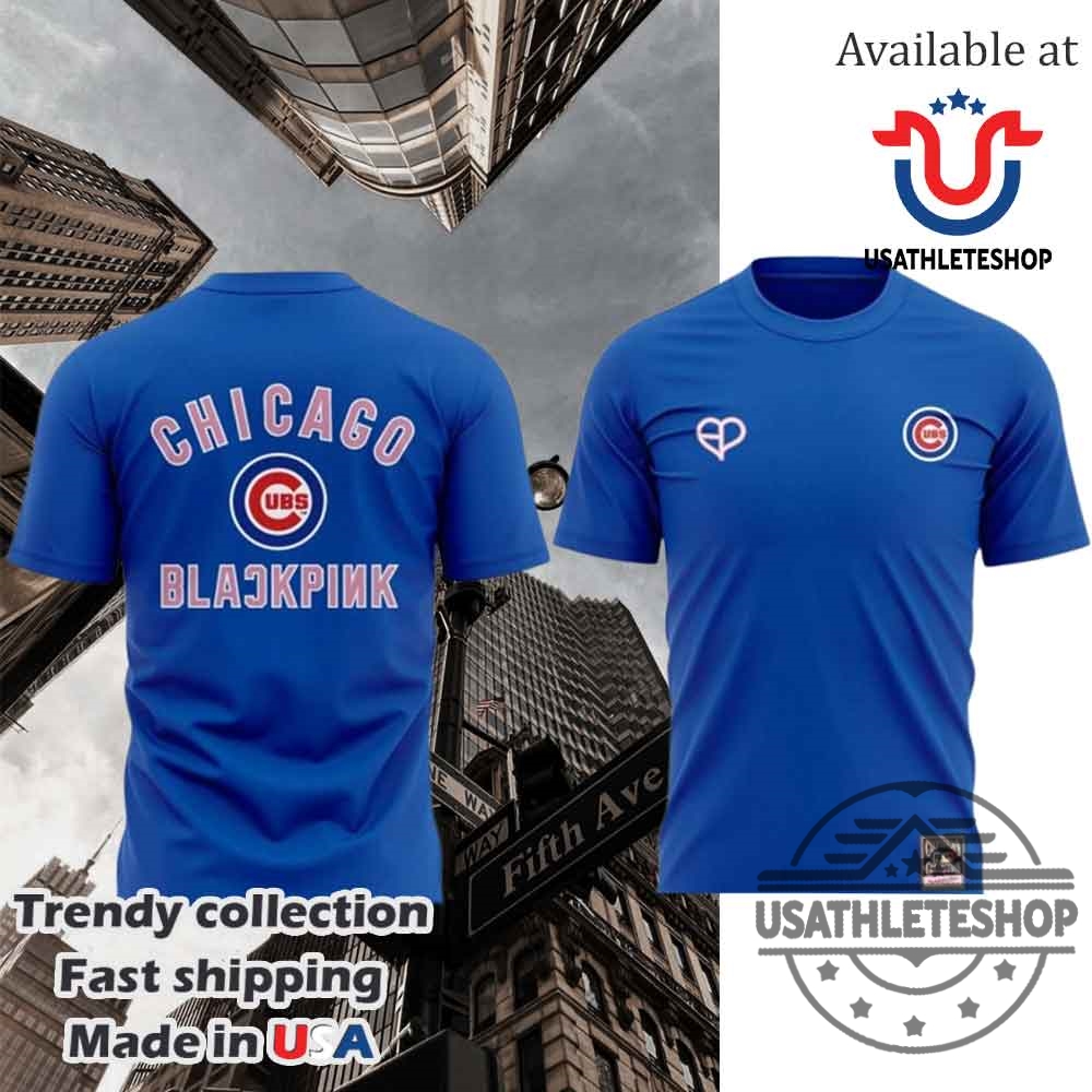 "Top 5 Must-Have 2025 Sports T-Shirts and Hoodies Revealed" 16 Chicago Cubs X Blackpink 2025 World Tour Tshirt Hoodie