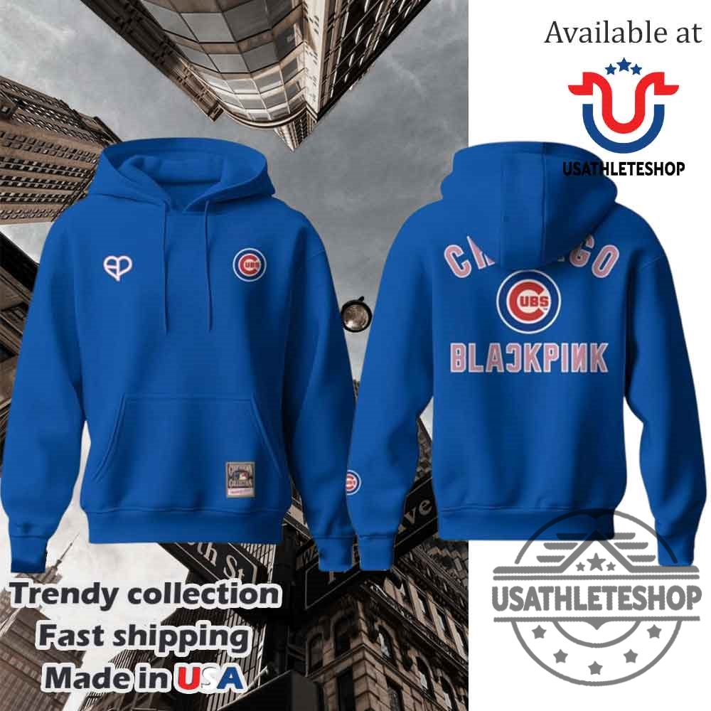Chicago Cubs X Blackpink 2025 World Tour Tshirt Hoodie 7 Chicago Cubs x Blackpink 2025 World Tour T-shirt Hoodie