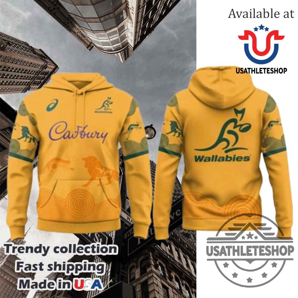 "Top 5 Must-Have 2025 Sports T-Shirts and Hoodies Revealed" 21 Wallabies Rugby Lions Tour 2025 Hoodie