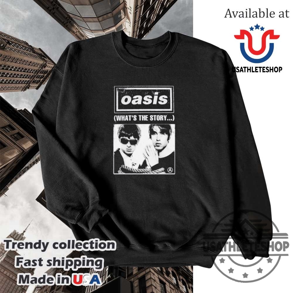 Oasis Whats The Story Morning Glory Tshirts 5 Oasis Whats The Story Morning Glory Tshirts usathleteshop 3