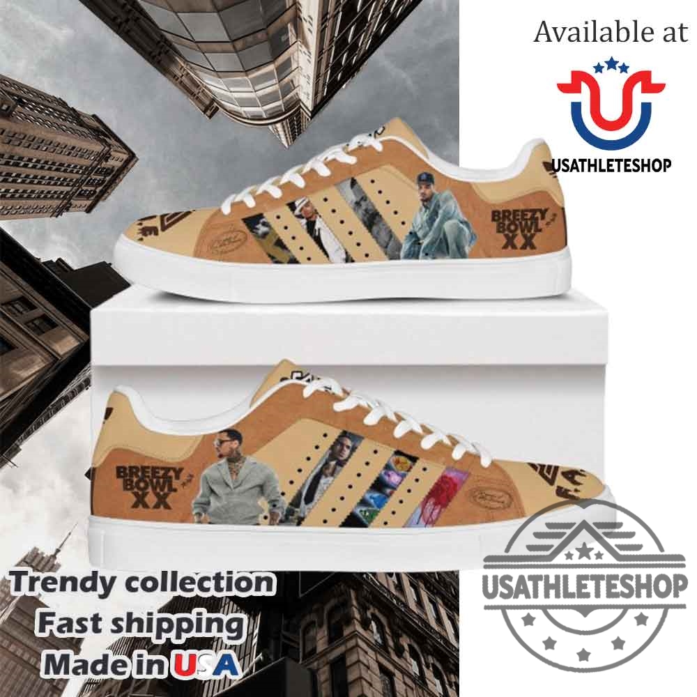 "Custom Air Max Plus Shoes & Unique Shirts for Sports Fans" 26 Breezy Bowl Xx Premium Limited Edition Stan Smith Shoes