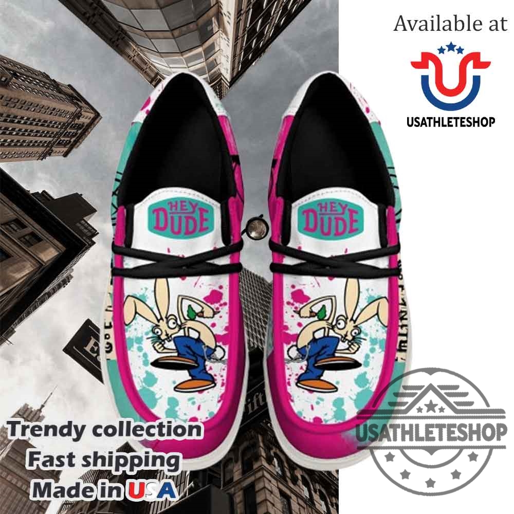 Blink182 Skanking Bunny Limited Edition Hey Dude Shoes 7 Blink-182 Skanking Bunny Limited Edition Hey Dude Shoes