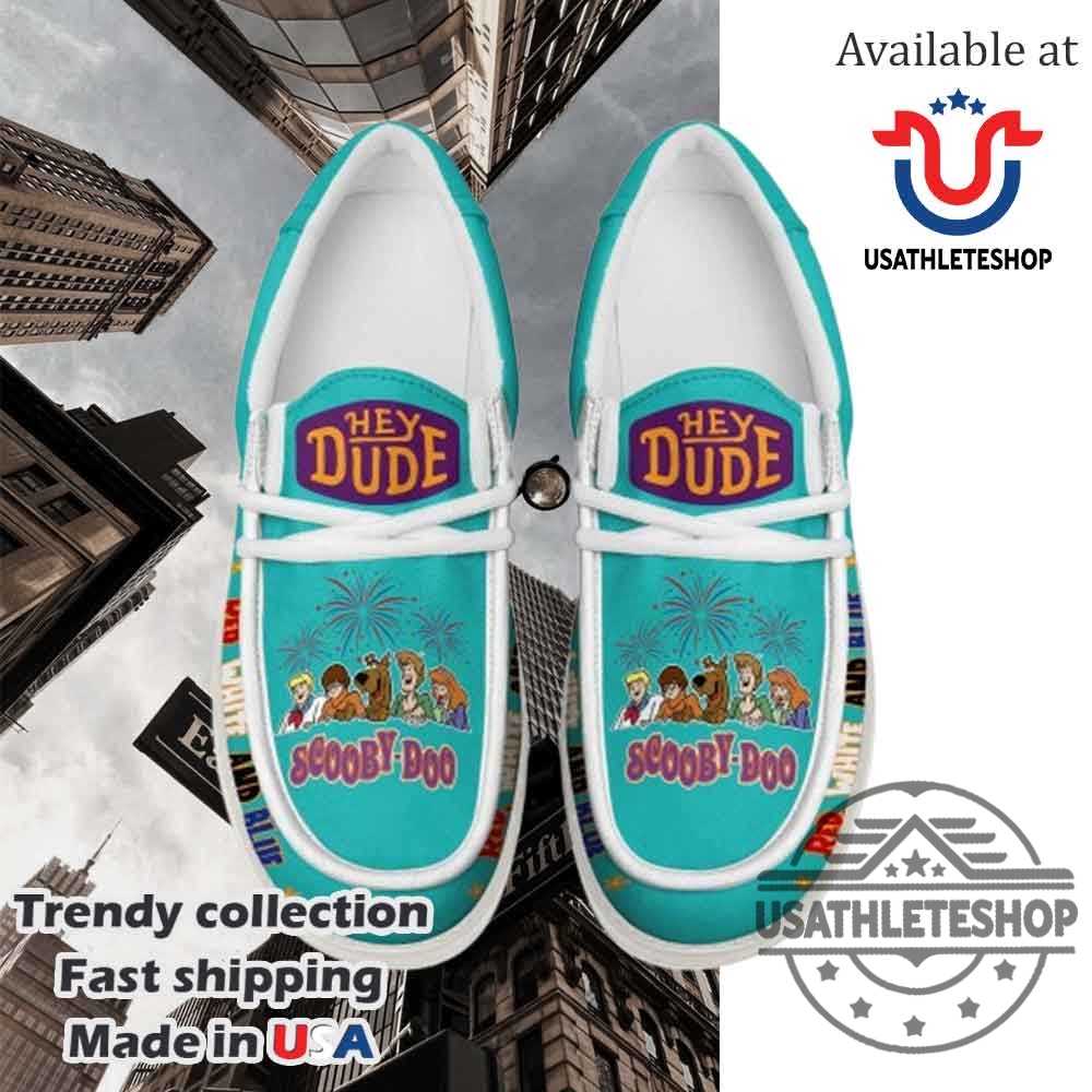 "Custom Air Max Plus Shoes & Unique Shirts for Sports Fans" 31 Scoobydoo Happy Independence Day Hey Dude Shoes