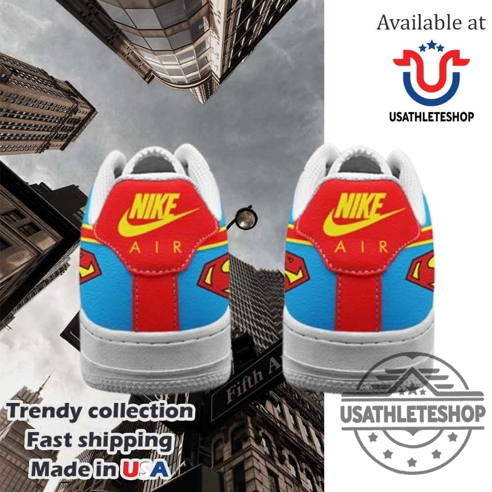 Superman Man Of Steel Air Force 1 Shoes 4 Superman Man Of Steel Air Force 1 Shoes