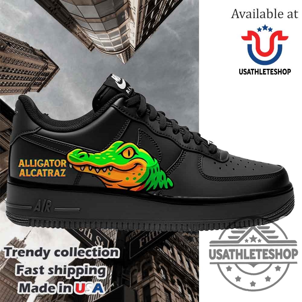 Alligator Alcatraz Nike Air Force 1 Shoes