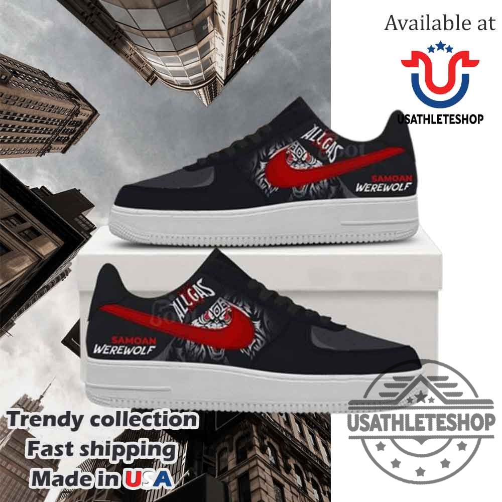 "Top Customized Sneakers: Unique Air Jordans and WWE Air Force 1s" 5 Jacob Fatu All Gas Wwe Wrestlemania 41 Air Force 1 Shoes