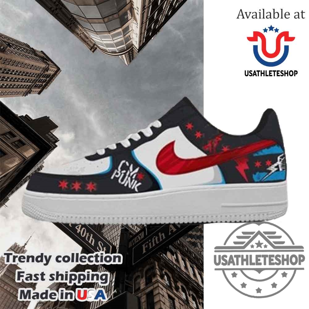 Cm Punk Wwe Wrestlemania 41 Air Force 1 3 CM Punk WWE WrestleMania 41 Air Force 1