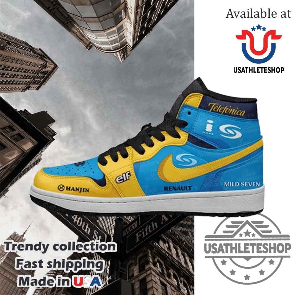 Fernando Alonso Renault Shoes 1 J1 Shoes 4 Fernando Alonso Renault Shoes 1 J1 Shoes