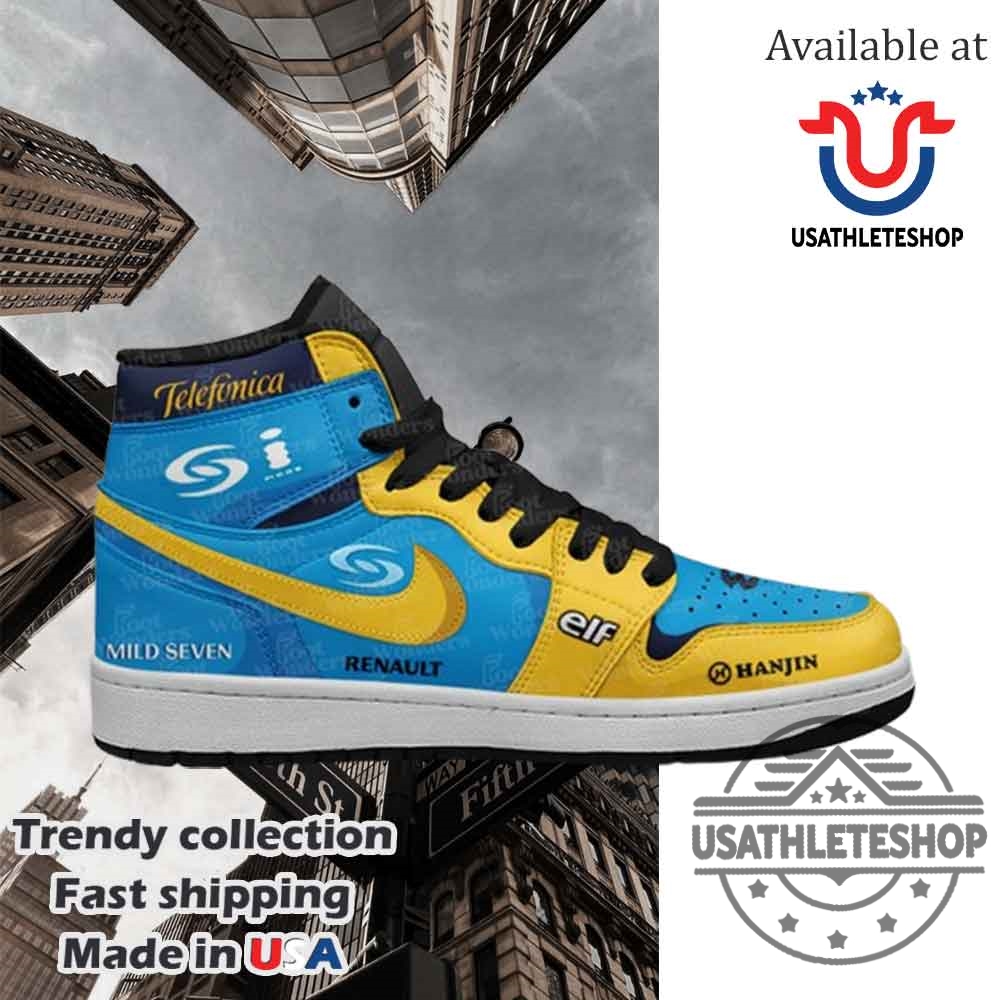Fernando Alonso Renault Shoes 1 J1 Shoes 5 Fernando Alonso Renault Shoes 1 J1 Shoes
