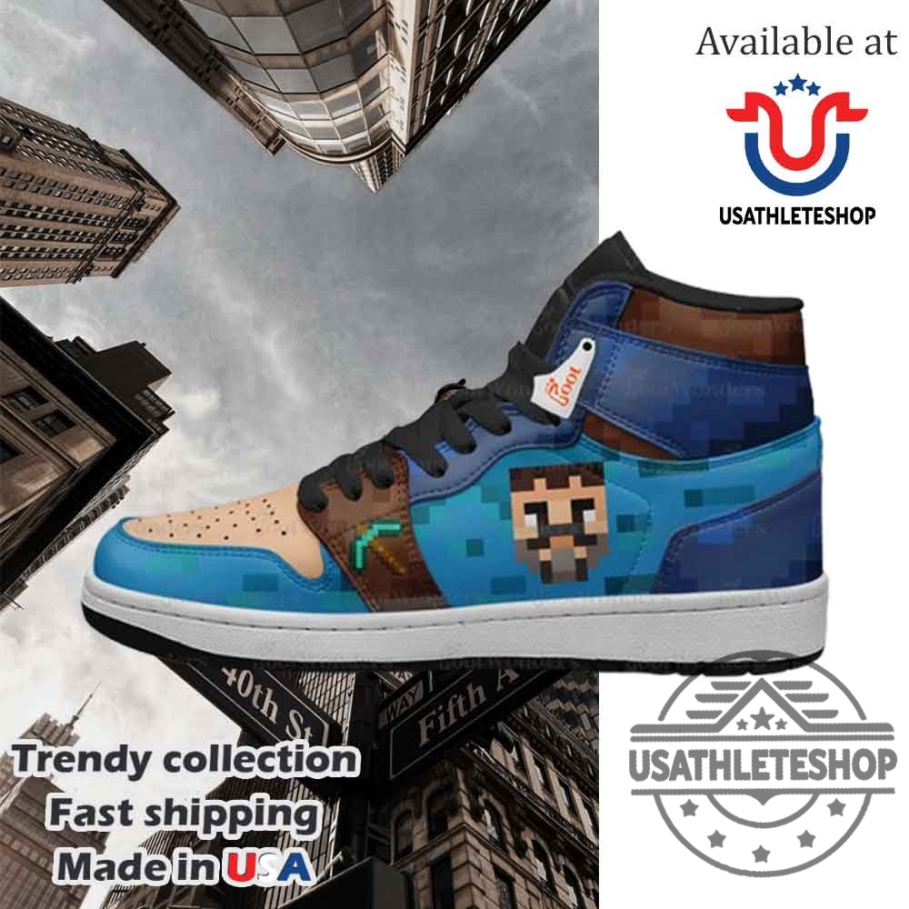 Steve Minecraft Movie J1 Shoes