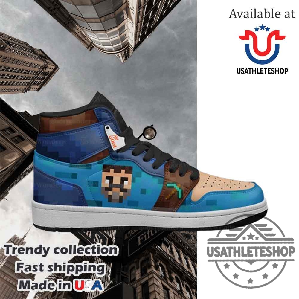 Steve Minecraft Movie J1 Shoes 3 Steve Minecraft Movie J1 Shoes