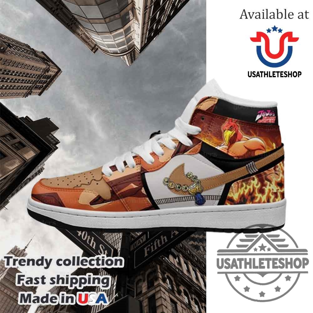 Mohammed Avdol Jojos Bizarre J1 Shoes