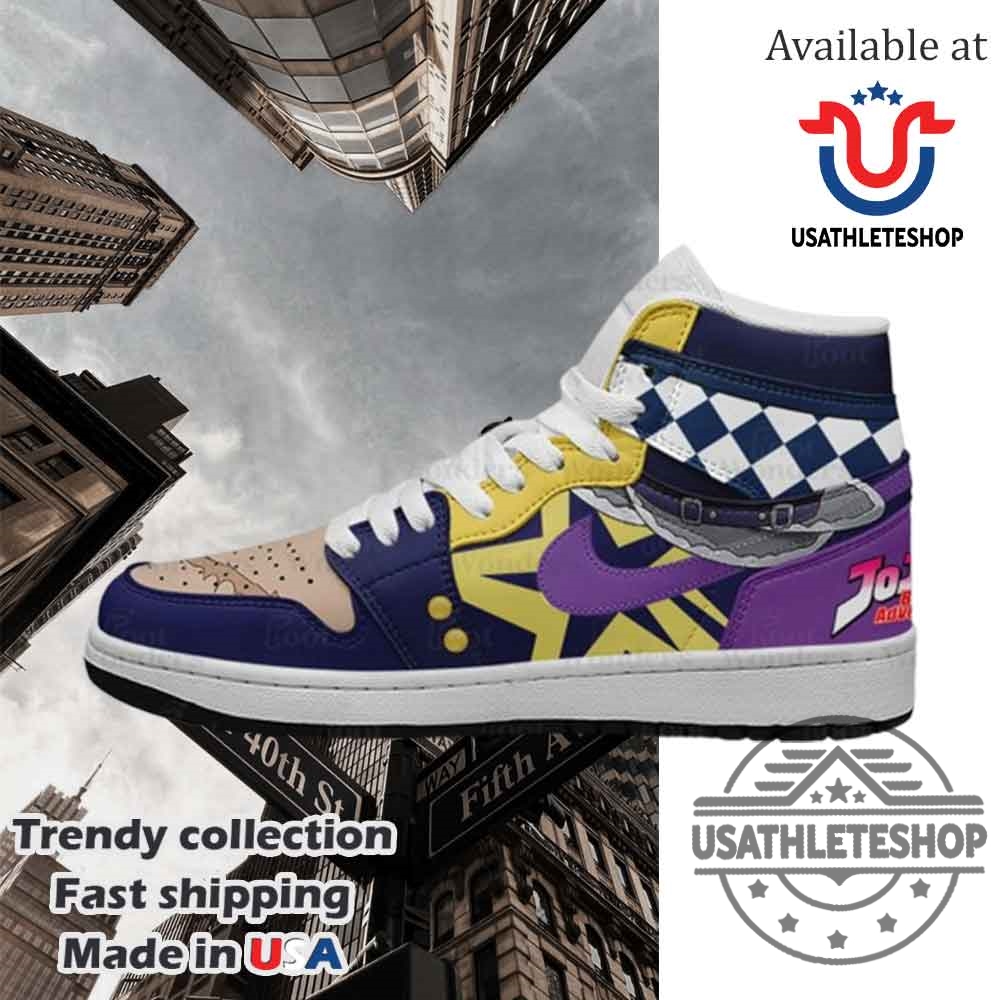 Robert E.A Speedwagon Jojos Bizarre J1 Shoes