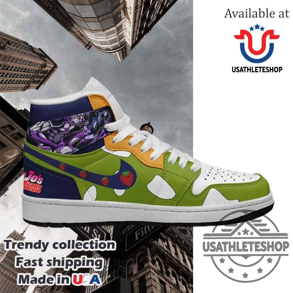 Pannacotta Fugo Jojos Bizarre J1 Shoes High Top 3 Pannacotta Fugo Jojos Bizarre J1 Shoes High Top usathleteshop 2