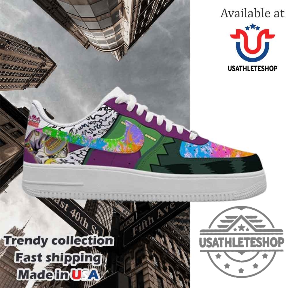 Rohan Kishibe Jojos Bizarre Af1 Shoes 3 Rohan Kishibe Jojos Bizarre Af1 Shoes usathleteshop 2