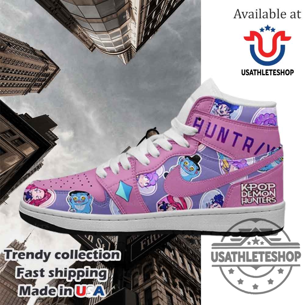 Kpop Demon Hunters J1 Shoes High Top 5 Kpop Demon Hunters J1 Shoes High Top