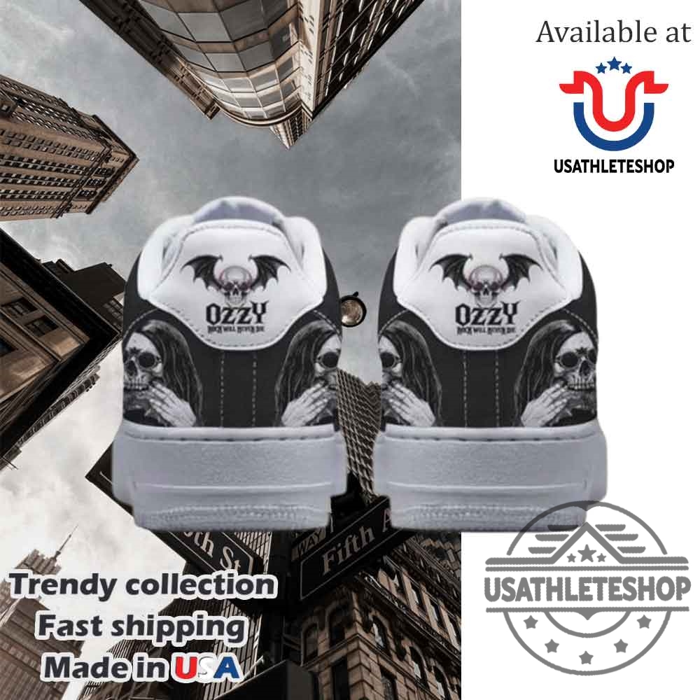Ozzy Osbourne X Black Sabbath Rock Will Never Die 2025 Limited Air Force 1 5 Ozzy Osbourne x Black Sabbath Rock Will Never Die 2025 Limited Air Force 1