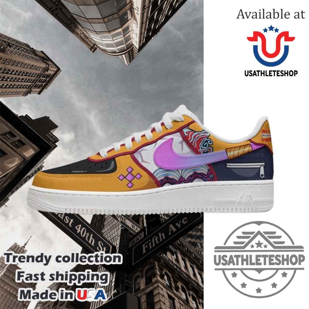 Rumi Kpop Demon Hunters Nike Air Force 1 Low Top Shoes 4 Rumi Kpop Demon Hunters Nike Air Force 1 Low Top Shoes