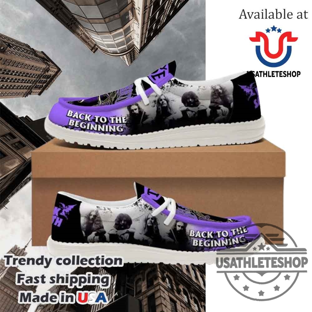 "Limited Edition Nike Air Force 1 and Hey Dude Shoes Collection 2025" 11 Black Sabbath Back To The Beginning 2025 Limited Edition Hey Dude Shoes