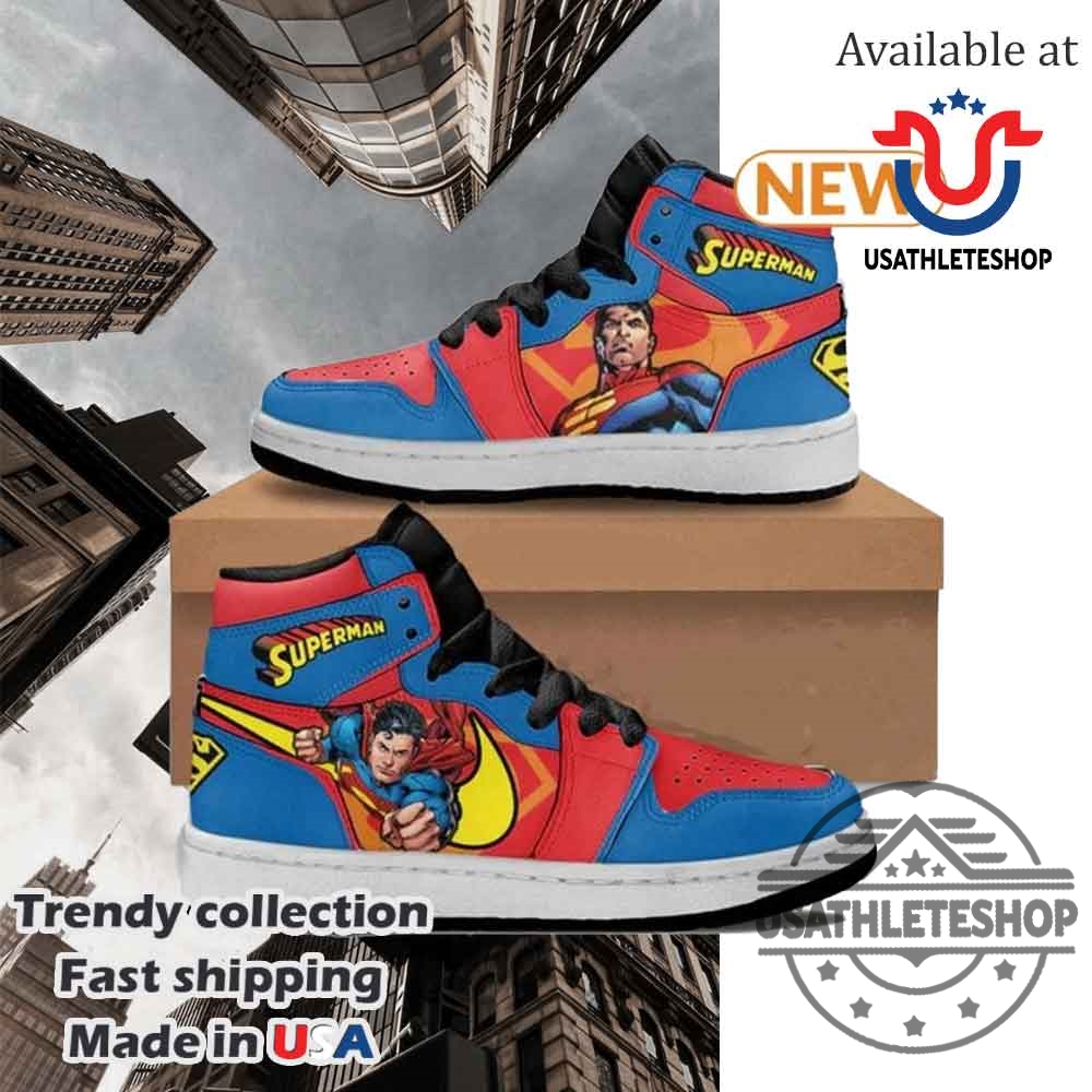 "Limited Edition Nike Air Force 1 and Hey Dude Shoes Collection 2025" 15 Superman Dc Heroes Air Jordan 1 Hightop Shoes