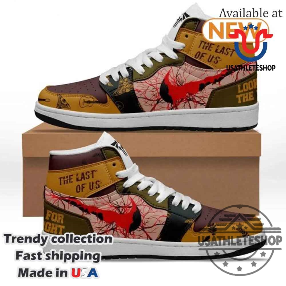 The Last Of Us Look For The Fight Air Jordan 1 Hightop Shoes 3 The Last Of Us Look For The Fight Air Jordan 1 Hightop Shoes