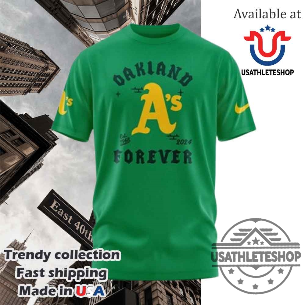 Oakland As 56 Years Commemorative T Shirt Nike Mlb Farewell Fan Tee 4 Oakland As 56 Years Commemorative T Shirt Nike MLB Farewell Fan Tee