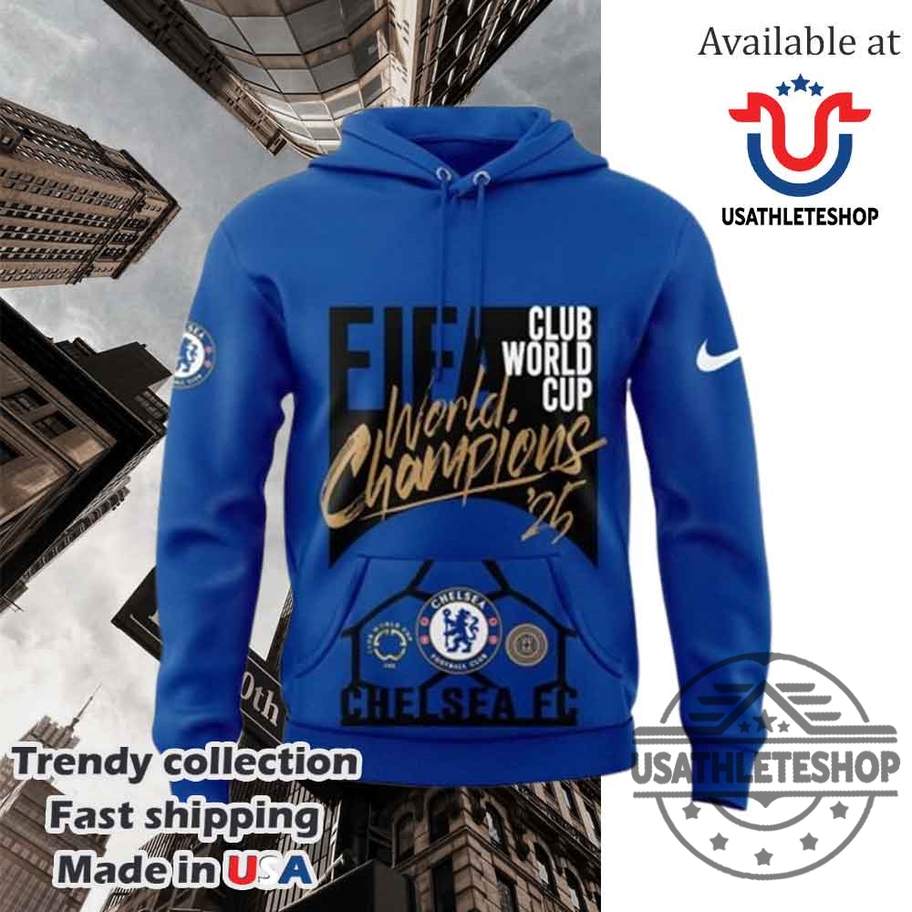 Chelsea Fc Club World Cup Champions 2025 Tshirt 9 Chelsea FC Club World Cup Champions 2025 T-Shirt