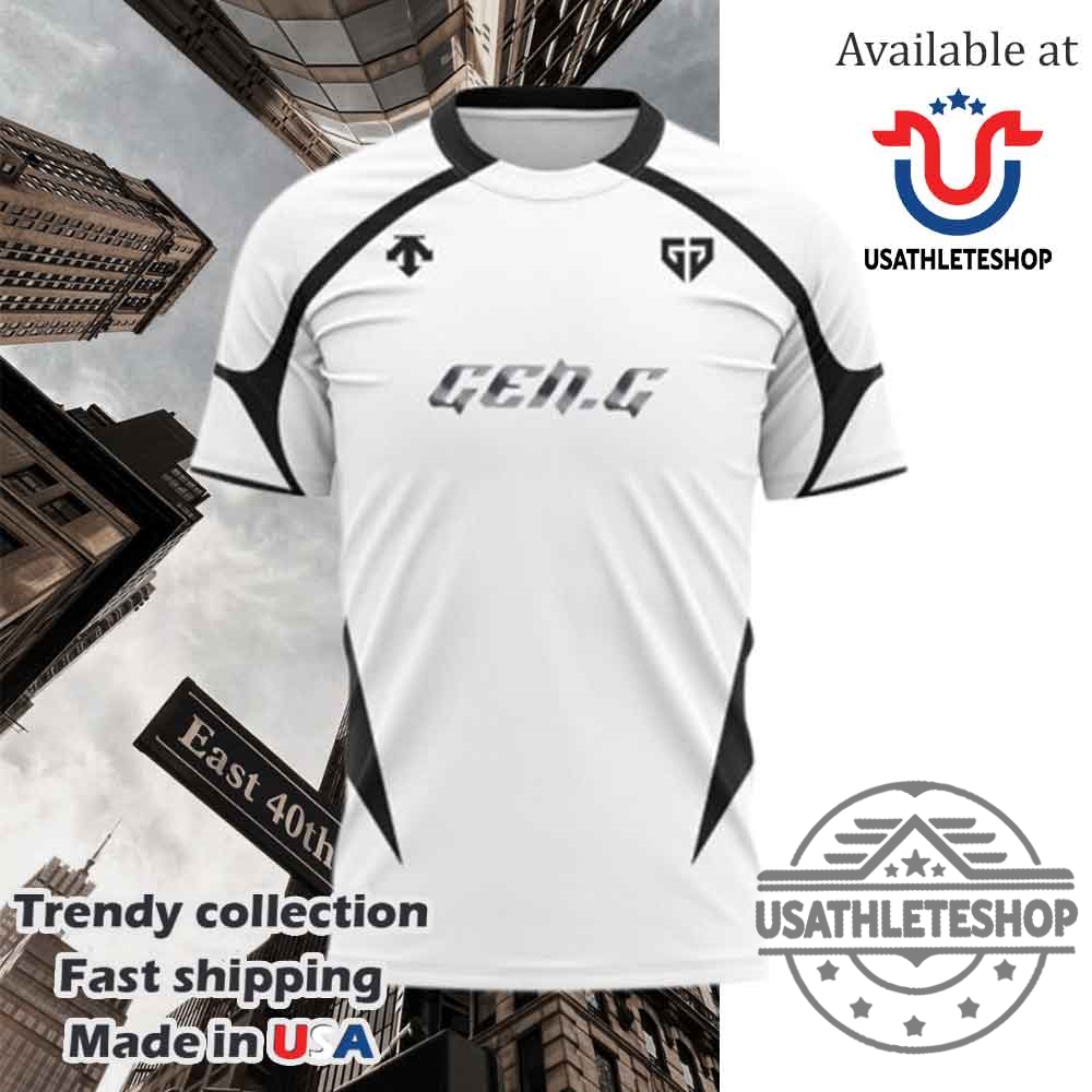 Geng Chovy Champions Esports Tshirt White Fan Apparel 5 GenG Chovy Champions Esports T-Shirt White Fan Apparel