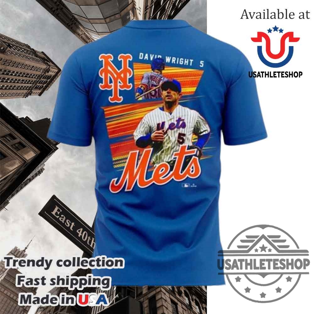 New York Mets Block Party David Wright Tshirt 4 New York Mets Block Party David Wright T-Shirt