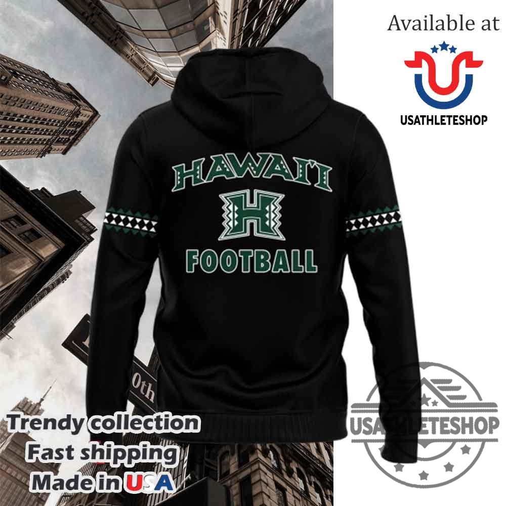 Hawaii Rainbow Warriors Football New Uniforms Hoodie 4 Hawaii Rainbow Warriors football New Uniforms Hoodie