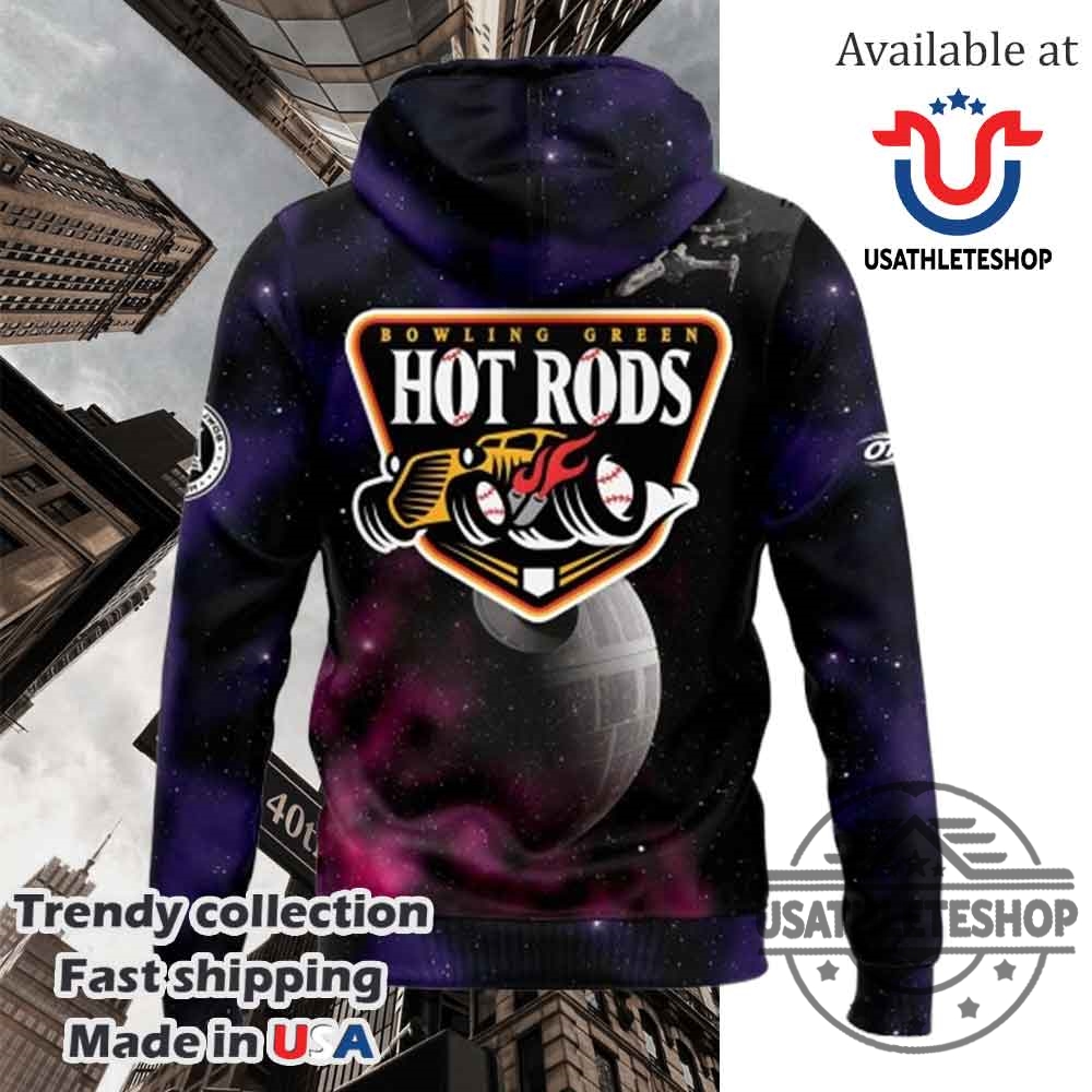 Bowling Green Hot Rods X Star Wars Night 2025 Hoodie 4 Bowling Green Hot Rods x Star Wars Night 2025 Hoodie
