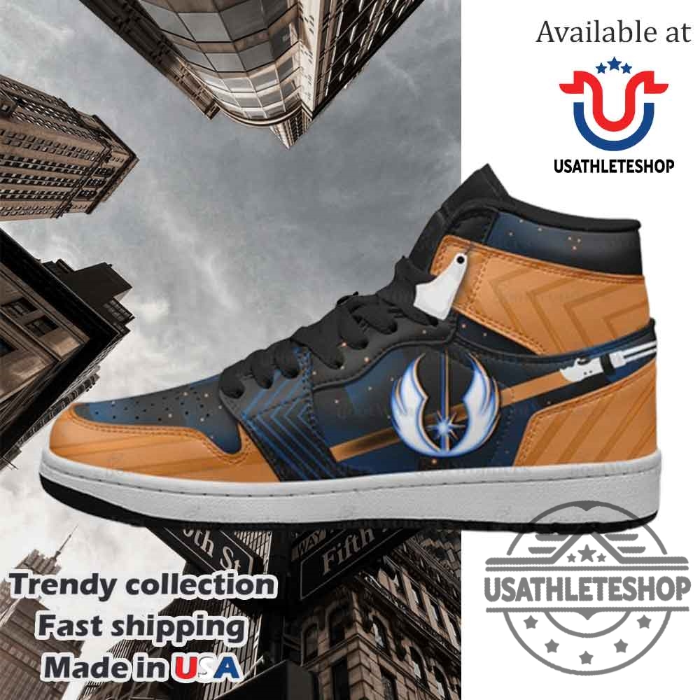 Jedi Star Wars Jordan 1 Shoes 4 Jedi Star Wars Jordan 1 Shoes