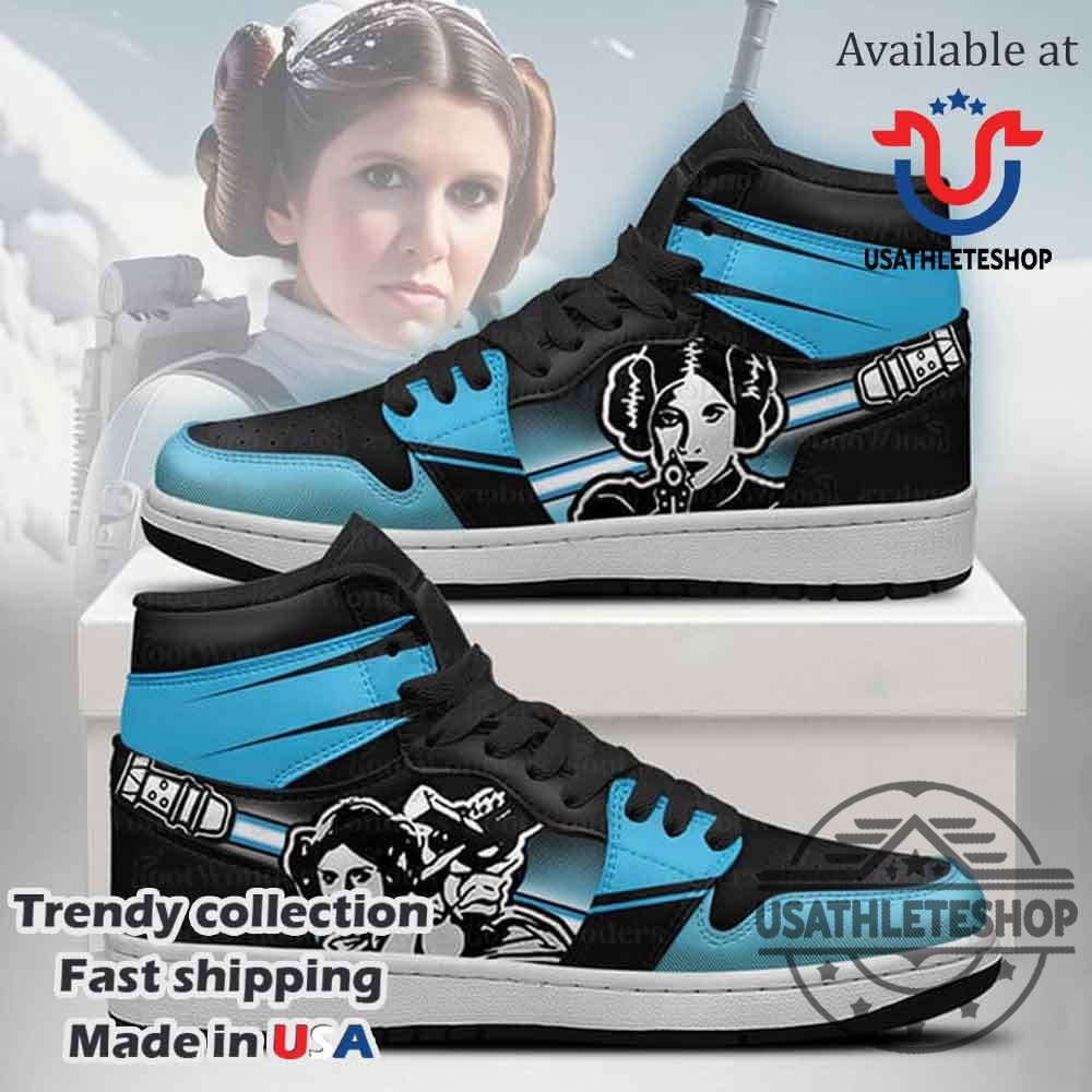 Princess Leila Star Star Wars Jordan 1 Shoes