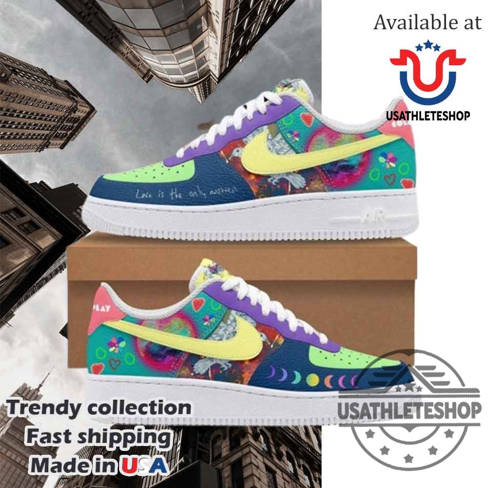 Coldplay Love Is The Only Answer Air Force 1 Shoes