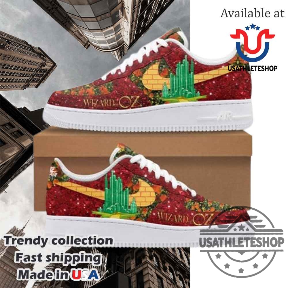 The Wizard Of Oz Nike Air Force 1 Shoes